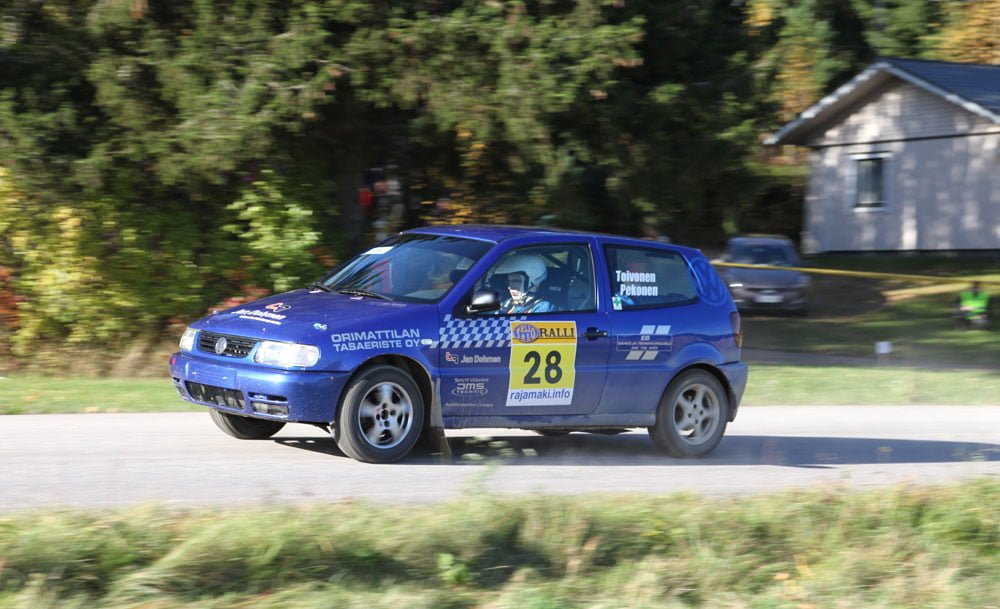 Janne Toivonen voitti TeijoTalot-rallissa trophy-kisan ja voitti Rally Trophyn.