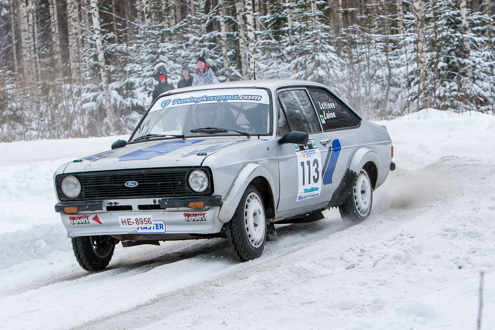 Laitinen / F-rallisarja/ Kangasniemi ralli/ kuvaaja Marko Kyöstilä