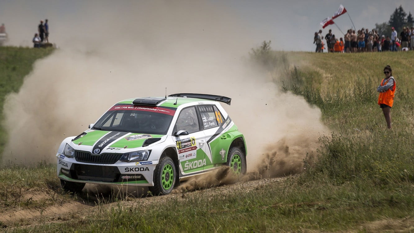 Esapekka Lappi. Kuva Skoda Motorsport.