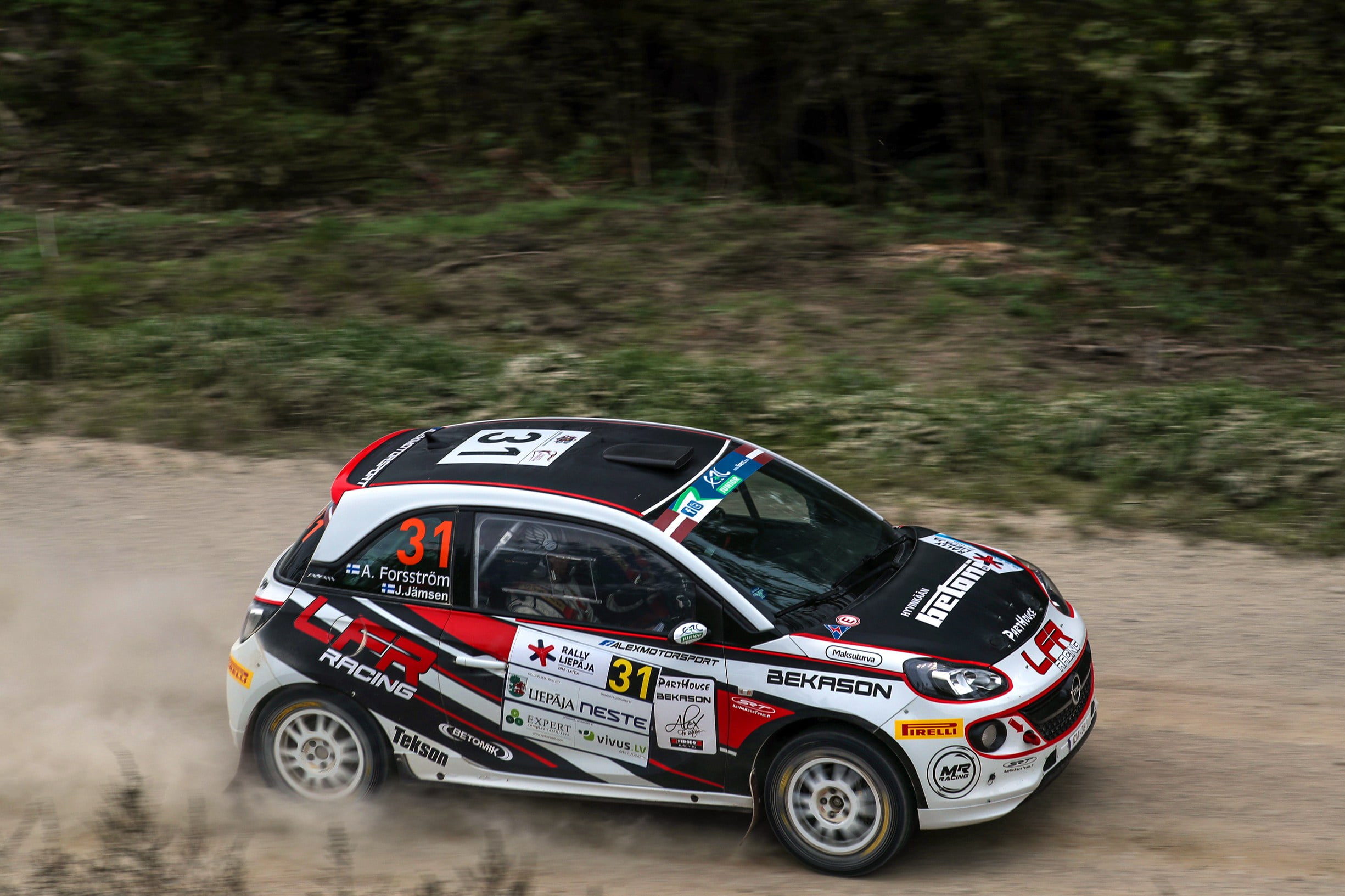 AUTO - ERC LETTONIE RALLY 2016